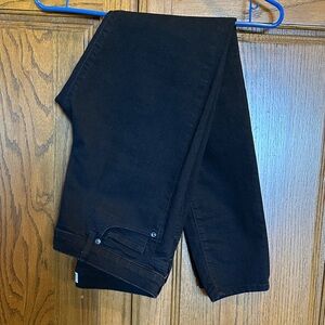 Loft modern skinny black jeans